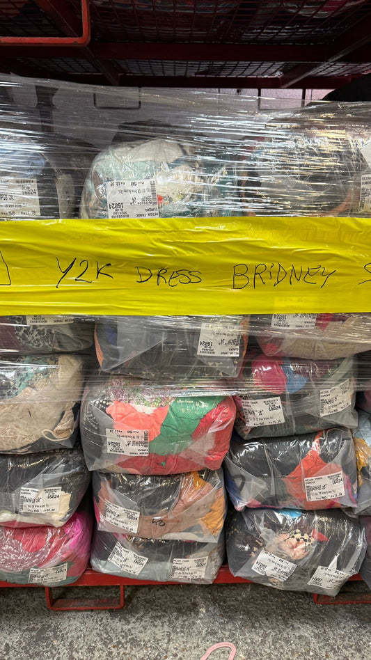 Y2K BRITNEY DRESSES - 125 PIECES