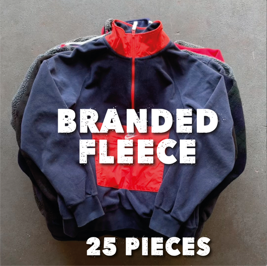 BRANDED FLEECES - 25 PIECES